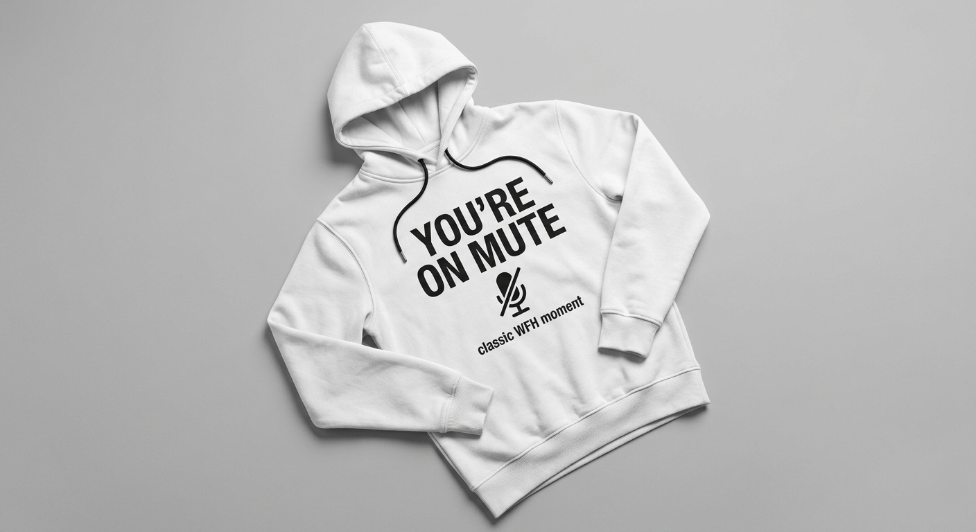 You're On Mute — WFH Hoodie