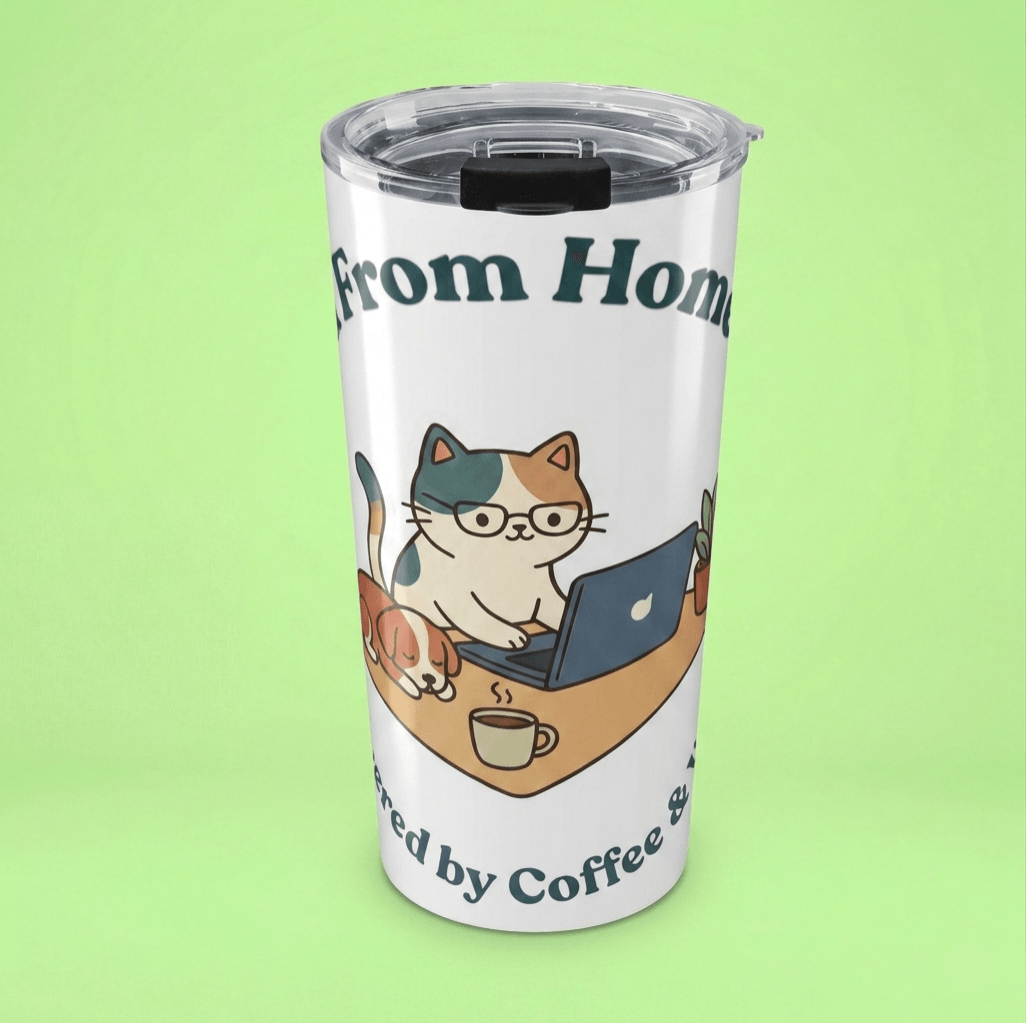 Co-Pawrker — WFH Tumbler