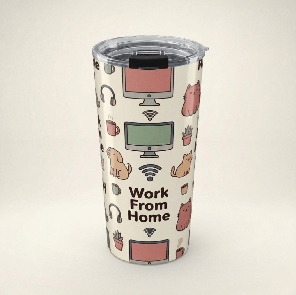 Home Office Energy — Pattern Tumbler
