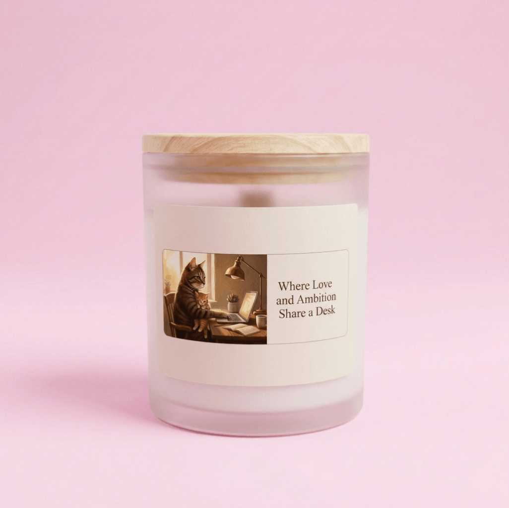Curled Up — Cat Lover's Candle