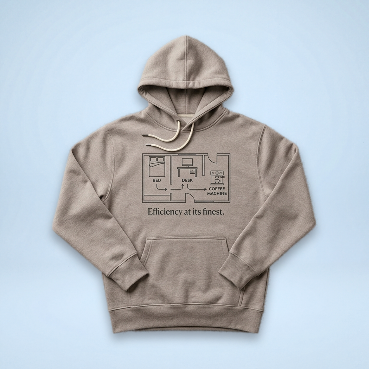 Efficiency At Its Finest — WFH Hoodie
